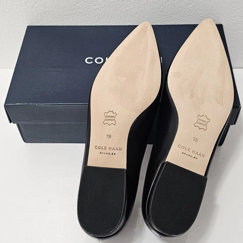Cole Haan - Vesta Skimmer Flats - Black - Picture 15 of 16
